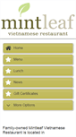 Mobile Screenshot of mintleafvr.com