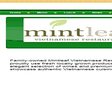 Tablet Screenshot of mintleafvr.com